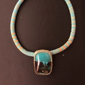 HandmAde beaded necklace